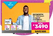 Skyworth 42" FHD Smart Google TV 42E6500G (850021490)