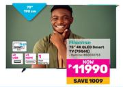 Hisense 75" 4K QLED Smart TV 75Q6Q (850030753)