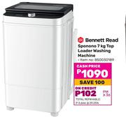 Bennett Read Sponono 7kg Top Loader Washing Machine 850030189