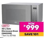 Defy 30Ltr Solo Microwave Oven DM0390