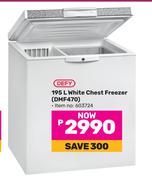 Defy 195Ltr White Chest Freezer DMF470