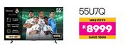 Hisense 55" Mini-LED ULED TV 55U7Q