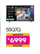 Hisense 55" 4K QLED 144Hz TV 55Q7Q