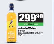 Johnnie Walker Blonde Blended Scotch Whisky-750ml