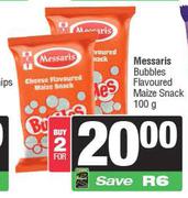 Messaris Bubbles Flavoured Maize Snack-For 2 x 100g