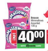Beacon Mmmallows Assorted-For 2 x 135g