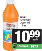Spar Smoothie Assorted-1L Each