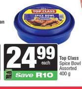 Top Class Spice Bowl Assorted-400g Each