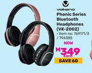 Volkano Phonic Series Bluetooth Headphones VK-2002 (769171/3/794385)
