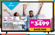 Samsung 32" LED UHD Smart TV UA32H5000FKX (850029822)