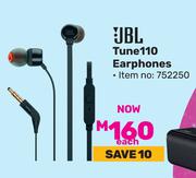 JBL Tune 110 Earphones (752250)