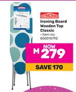 Retractaline Wooden Top Classic Ironing Board 850015792