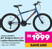 Raleigh 24" Eclipse Men's Or Ladies Moutain Bike 779927