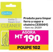 Carbro Produto para limpar ferro a vapor e chaleira (335001)