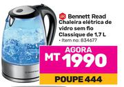 Bennett Read Chaleira eletrica de vidro sem fio Classique de 1.7Ltr 834677