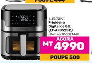 Logik Frigideira Digital de 8Ltr LT-AF852SD