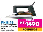Philips Ferro de engomar classico de 1000W (HD1172/27) 458895