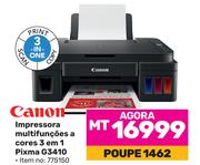 Canon Impressora Multifuncoes a cores 3 em 1 Pixma G3410 775150