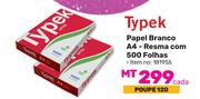 Typek Papel Branco A4-Resma com 500 Folhas 181955-cada