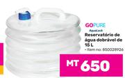 Go Pure Reservatorio de agua dobravel de (850028926)-15L