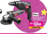 Hyper Tough Berbequim de impacto de 500W ou Rebarbadora angular de 500W (850025533/850025481)-cada