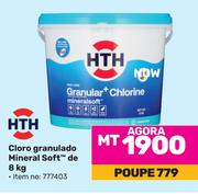 HTH Cloro granulado Mineral Soft de 8Kg (777403)