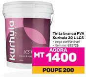 Kurhula 20L LCS Tinta branca PVA (825725)