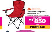 Ozark Trail Cadeira de Campismo Adventure 200 (837541/850004034)-cada