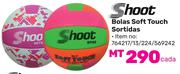 Shoot Bolas Soft Touch Sortidas (764217/13/224/569242)-cada