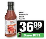 Spar Sweet Chilli Sauce-700ml Each