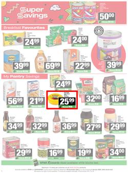 SPAR & SUPERSPAR KwaZulu-Natal Country : Super Savings (29 December 2025 - 04 January 2026), page 2