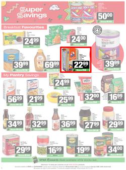 SPAR & SUPERSPAR KwaZulu-Natal Country : Super Savings (29 December 2025 - 04 January 2026), page 2
