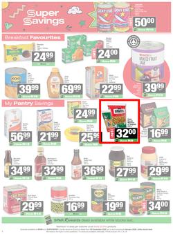 SPAR & SUPERSPAR KwaZulu-Natal Country : Super Savings (29 December 2025 - 04 January 2026), page 2