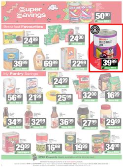 SPAR & SUPERSPAR KwaZulu-Natal Country : Super Savings (29 December 2025 - 04 January 2026), page 2