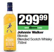 Johnnie Walker Blonde Blended Scotch Whisky-750ml