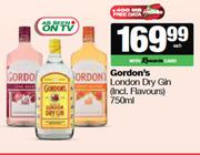 Gordon's London Dry Gin-750ml Each