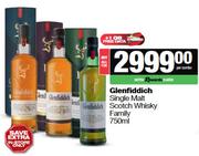 Glenfiddich Single Malt Scotch Whisky Family-750ml