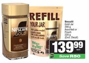 Nescafe Gold Jar 200g Or Pouch 220g-Each