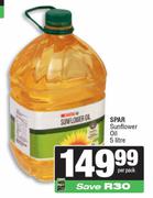 Spar Sunflower Oil-5L