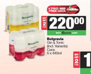 Belgravia Gin & Tonic Cans-For 2 x 6 x 440ml