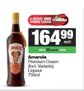 Amarula Premium Cream Liqueur-750ml