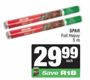 Spar Foil Heavy-5m