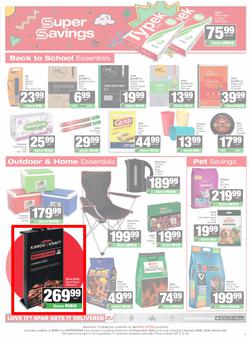 SPAR & SUPERSPAR KwaZulu-Natal Town : Super Savings (29 December 2025 - 04 January 2026), page 11