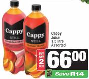 Cappy Juice Assorted-For Any 2 x 1.5Ltr