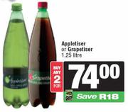 Appletiser Or Grapetiser-For Any 2 x 1.25Ltr