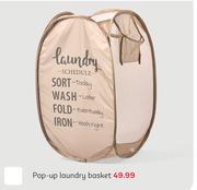 Pop Up Laundry Basket