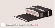 Foldable Bedsheet Storage 38 x 32 x 11.5cm