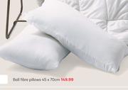 Ball Fibre Pillows 45 x 70cm