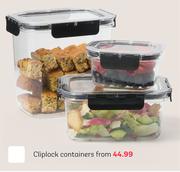 Cliplock Containers