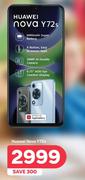 Huawei Nova Y72s (Deals Include Huawei Care+ + Charger Phone Cover)